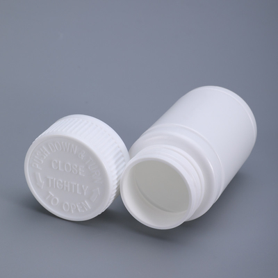 acheter Bouteille en plastique HDPE ronde de 112 ml, petit contenant avec capuchon de sécurité pour enfants fabrication en ligne
