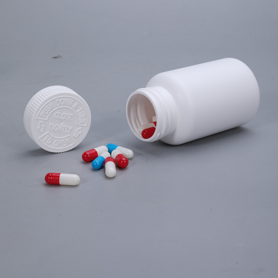 acheter Bouteille ronde industrielle Vitamine capsule Bouteille en plastique avec bouchon à vis pour la médecine fabrication en ligne