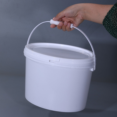 acheter Tambour rond de stockage alimentaire avec poignée et couvercle 6L/10L/17L/19L capacité comme échantillon fabrication en ligne
