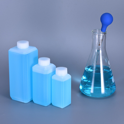 acheter Bouteilles de réactif carré en plastique HDPE à double paroi de 500 ml pour le traitement de l'impression en laboratoire fabrication en ligne