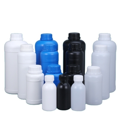 acheter 500 ml échantillon étanche à la lumière bouteilles en plastique noir pour la médecine fabrication en ligne
