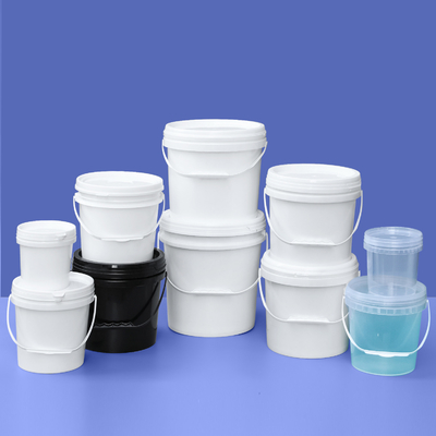 acheter 100% Matériel de qualité alimentaire 1L Seau en plastique transparent avec un seau d'étiquette d'impression personnalisé fabrication en ligne