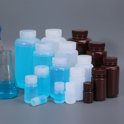 acheter Matériau du collier en PP 500 ml Bouteille en plastique à large bouche pour réactif chimique médical de laboratoire fabrication en ligne