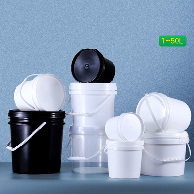 acheter Impression sur écran de soie Bouteilles en plastique rondes en PP de 1 à 20 litres avec capot fabrication en ligne