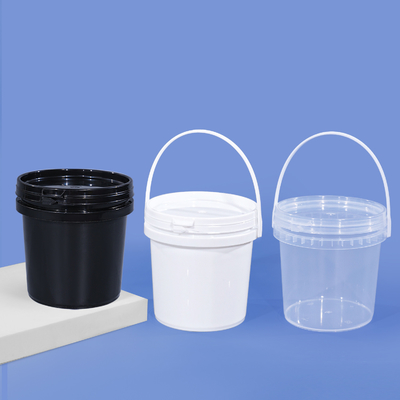 acheter Un seau en plastique transparent de qualité alimentaire UMETASS 2L avec couvercle imprimé et poignée en pâte fabrication en ligne