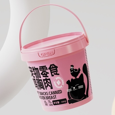 acheter IML Seau en plastique rond en PP personnalisé pour les produits alimentaires fabrication en ligne