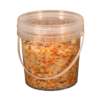 acheter Un seau en plastique de qualité alimentaire transparent de 500 ml avec un couvercle personnalisé par UMETASS fabrication en ligne