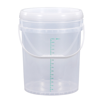 acheter Contenant en bouteille en plastique de 20 litres avec poignée de réglateur de balance, couvercles, bouteille alimentaire de 5 gallons fabrication en ligne