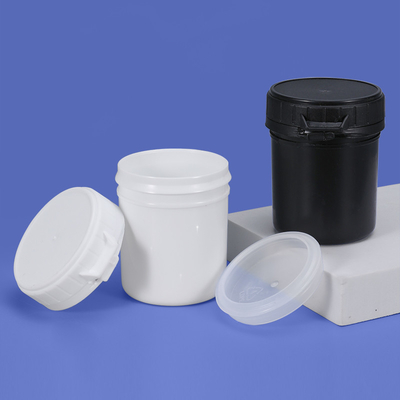 acheter 300 ml de boîte à poudre en plastique à bouche large en PP avec couvercle fabrication en ligne
