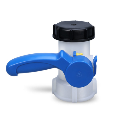 acheter Vente au détail 1000L IBC Adaptateur de réservoir DN50 soupape papillon à bille pour applications industrielles fabrication en ligne