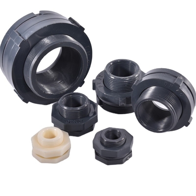 acheter DN15-DN80 Réservoir d'eau de jardin Adaptateur de soupapes en PVC en plastique avec connexion de bride fabrication en ligne