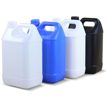 acheter Logo personnalisé à l'épreuve des fuites 5L baril d'eau carré de qualité alimentaire pour liquide chimique fabrication en ligne