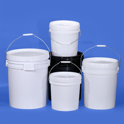 acheter Impression à écran de soie 1L-50L emballage de seaux en plastique Seau en PP avec couvercle et poignée métallique en fer fabrication en ligne
