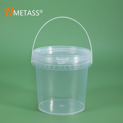 acheter 1L rond cuve en plastique pour l'emballage du miel bonbons chocolat sucette confiture beurre glace biscuits seau fabrication en ligne
