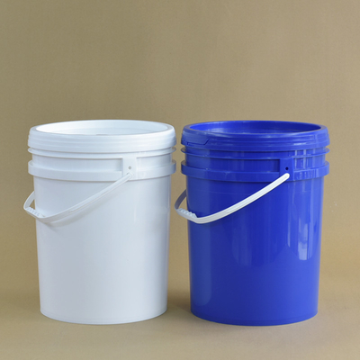 acheter Seau en plastique de 25L avec couvercle et poignée pour le stockage de l'eau et le stockage des fluides industriels fabrication en ligne