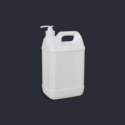acheter Matériau 100% plastique 4L HDPE Blanc Clair Jerry Bouteille avec pompe et plastique fabrication en ligne