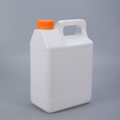 acheter Logo personnalisé Blanc 5L Jerry Can Plastique épaissir moteur Package huile de moteur Baril fabrication en ligne