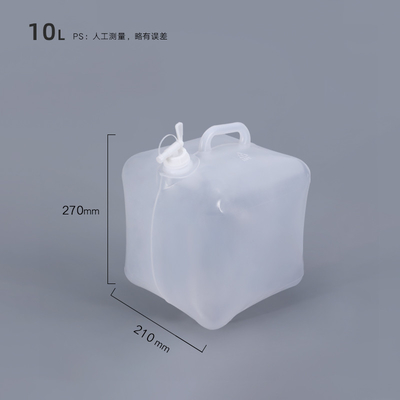 acheter 10L 20L 25L LDPE Portable Collable à l'eau Jerry Can avec poignée et robinet fabrication en ligne