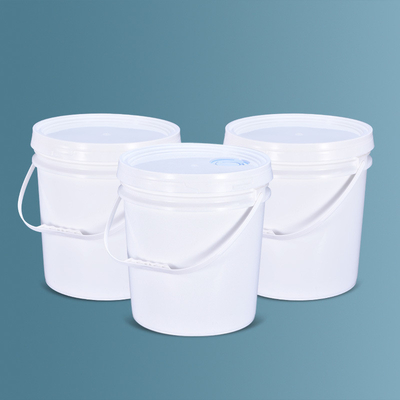 acheter Seau d'eau en plastique blanc rond écologique avec poignée et couvercle pour eau/lait/vin fabrication en ligne
