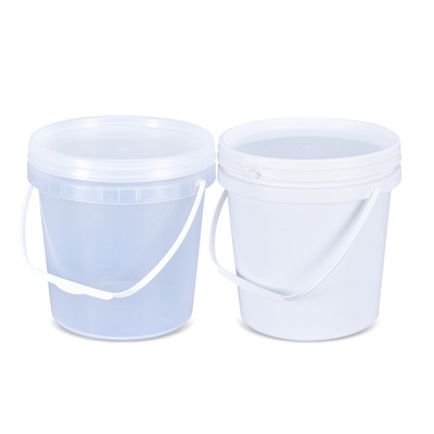 acheter 3L Peinture claire recyclée PP Seau en plastique et acceptation du logo du client acceptable fabrication en ligne
