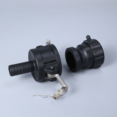 acheter 1 pouce 1,5 2 pouces connecteur rapide en plastique Camlock pour l'adaptateur de montage de soupape de réservoir IBC fabrication en ligne