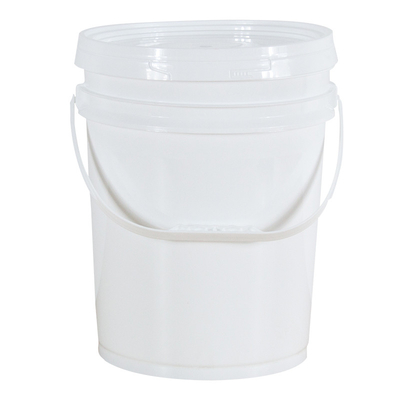 acheter Seau en plastique rond de qualité alimentaire de 5 gallons avec poignée et couvercle fabrication en ligne