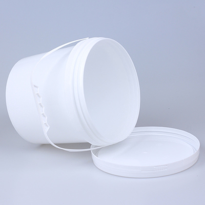 acheter 100% de matériau noir vide 5L Seau en plastique avec poignée de couvercle inaltérable pour la colle lubrifiante fabrication en ligne