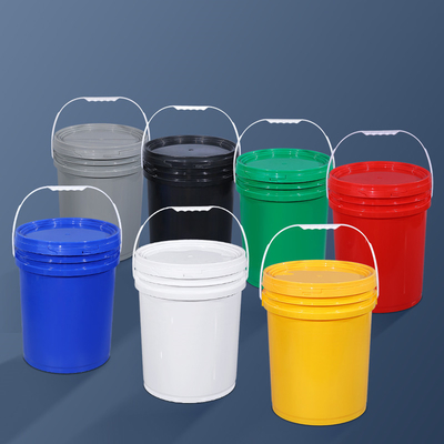 acheter Peinture épaisseur 5 gallons de seau en plastique avec vis de joint de manche sur le couvercle et contenant de paille fabrication en ligne