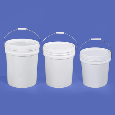 acheter Échantillon fourni 20 litres de seau de peinture recyclable sans BPA avec poignée et couvercle en fer fabrication en ligne