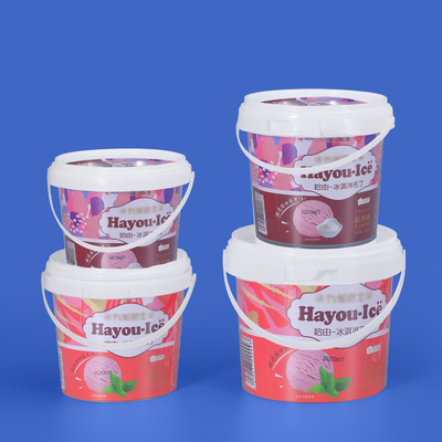 acheter Impression de logos dans des seaux en plastique blanc de qualité alimentaire et personnalisables fabrication en ligne