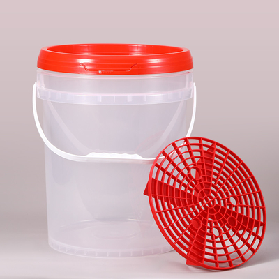 acheter Outil de lavage de voiture à grille de filtre à sable de 26 cm PP 20L 5 gallons Seau en plastique avec couvercle gamma fabrication en ligne