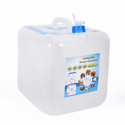 acheter Manche de longueur de main 5L 10L 15L 20L LDPE pliable pliable Jerry Can pour récipient de stockage d'eau fabrication en ligne