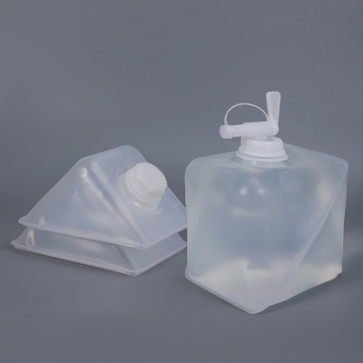 acheter Container d'eau écologique de 2 litres en plastique pliable doux Jerry Can avec couvercle de robinet fabrication en ligne