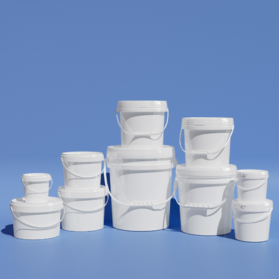 acheter Réglage réutilisable 5 gallons Seau translucide en PP en plastique fabrication en ligne