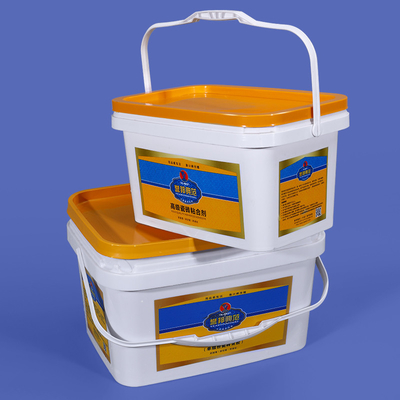 acheter 3L Bouteille en plastique rectangulaire étanche à la fuite Coloris blanc fabrication en ligne