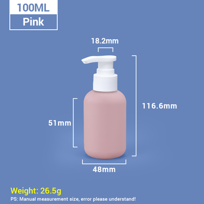 acheter Bouteilles de shampooing en plastique de voyage 100 ml (3,4 oz) avec bouchon à pompe fabrication en ligne
