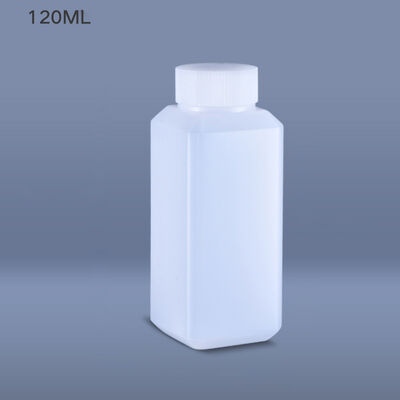 acheter 120ml Plastic Chemical Bottle Narrow Neck Square Plastic Bottle Good Sealing No leakage fabrication en ligne