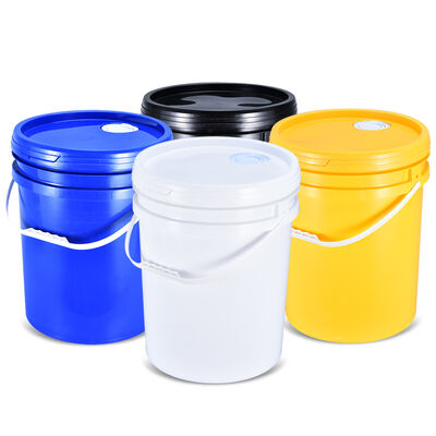 acheter Seau rond en plastique de 25L, grande capacité, écologique, recyclable, sans BPA, pour le stockage de liquides en vrac fabrication en ligne