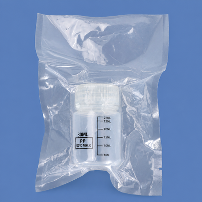 acheter Bouteille stérile de réactif PP de 30 ml 60 ml avec emballage sous vide pour la distribution et le stockage de réactifs chimiques fabrication en ligne