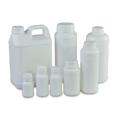 Bouteille fluorée en HDPE recyclée Baril carré vide OEM Pour l'emballage de pesticides