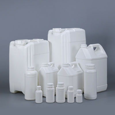Barils carrés en HDPE en plastique d'éthylène propylène fluoré pour le liquide de détergent de linge