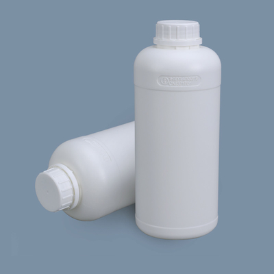 Bouteille de réactif transparent au fluorure de plastique HDPE 1000ml 1L pour emballage chimique