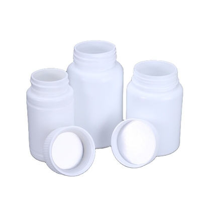 Logo du client acceptable Bouteille en plastique HDPE pour supplément de capsule