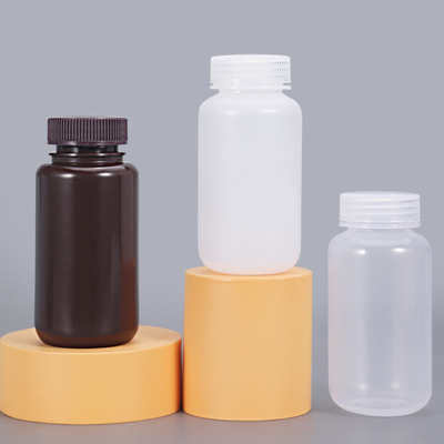 Contenants de réactif rond vides Bouteilles de polypropylène PP sans BPA