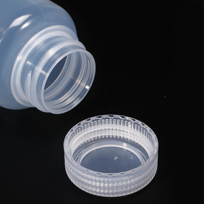 Capuche à vis pour réactif de bouteille à large bouche en PP biologique pour laboratoire