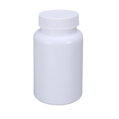 Bouteilles en plastique rondes de 100 ml pour emballage de pilules médicinales peuvent personnaliser le logo