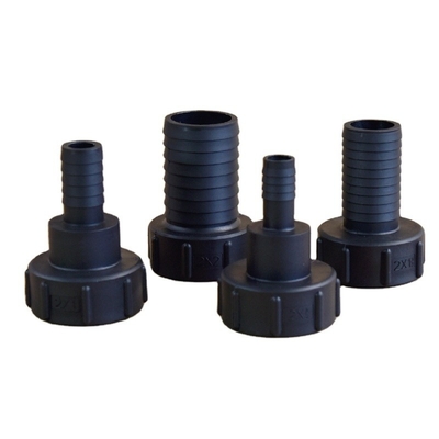 Adaptateur d'accouplement en plastique de soupape de réservoir IBC durable, adapté à 2 pouces