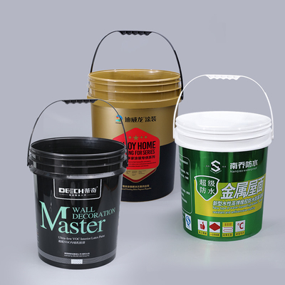 100% de matériau imperméable à la fuite, couvercle et couvercle pour les seaux en plastique de 5 gallons