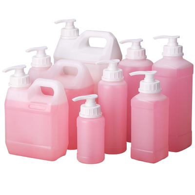 Bouteilles de pompe en plastique de 250 ml à 10 litres pour le gel de douche, le shampooing et la lotion liquide