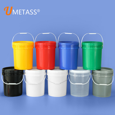 1L-50L bouteilles rondes blanches épaissis Bouteilles de peinture en plastique pour les grands projets de peinture